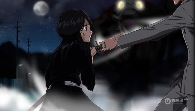 动漫《死神》主要角色人物插画图片