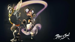 韩国游戏《剑灵》唯美游戏人物原画壁纸图片