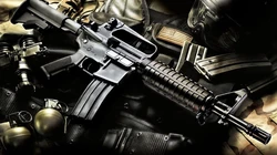 AR-15突击步枪高清壁纸