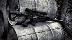 AR-15突击步枪高清壁纸