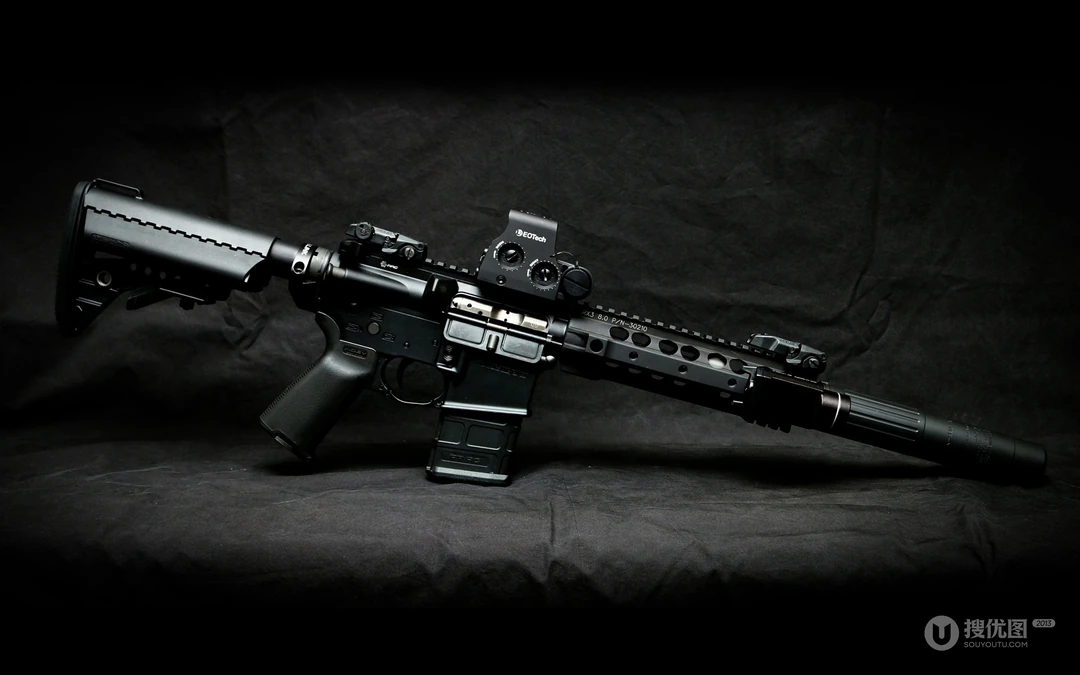 AR-15突击步枪高清壁纸