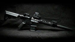 AR-15突击步枪高清壁纸