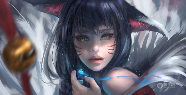 wlop游戏CG里的女生插画作品鉴赏