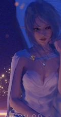wlop游戏CG里的女生插画作品鉴赏