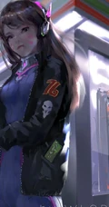 wlop游戏CG里的女生插画作品鉴赏