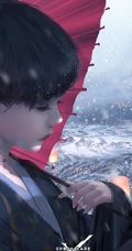画师wlop女刺客，战士等动漫人物插画作品