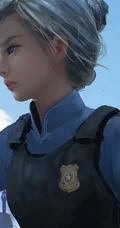画师wlop女刺客，战士等动漫人物插画作品