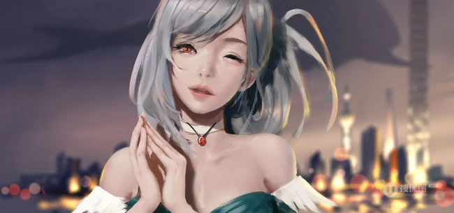 画师wlop女刺客，战士等动漫人物插画作品