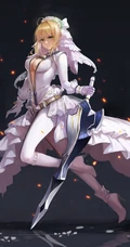 动漫女生人物尼禄&middot;克劳狄乌斯图片