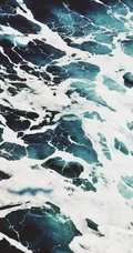 大浪淘沙，涌动的海浪高清手机壁纸