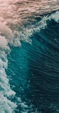大浪淘沙，涌动的海浪高清手机壁纸