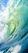 大浪淘沙，涌动的海浪高清手机壁纸
