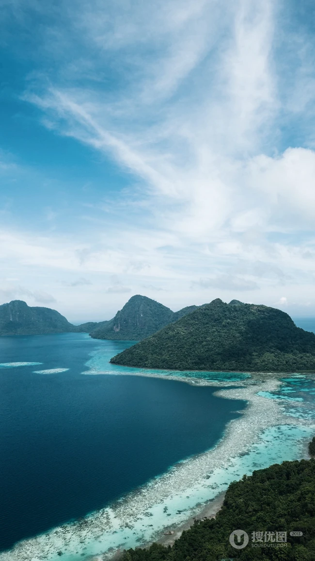 大浪淘沙，涌动的海浪高清手机壁纸