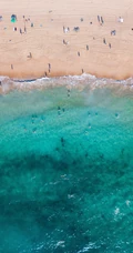 美丽的风景线沙滩，海滩高清手机壁纸