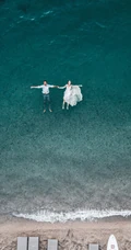 美丽的风景线沙滩，海滩高清手机壁纸