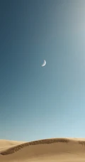 沙漠里的漫天黄沙高清手机壁纸图片