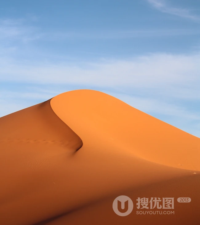沙漠里的漫天黄沙高清手机壁纸图片