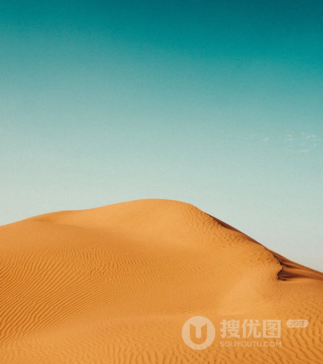 沙漠里的漫天黄沙高清手机壁纸图片