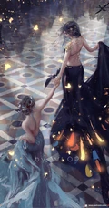 画师WLOP动漫美女插画作品高清手机壁纸下载