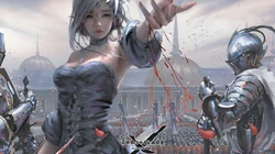 插画师wlop笔下的女性人物壁纸图片系列一