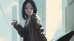 插画师wlop笔下的女性人物壁纸图片系列一