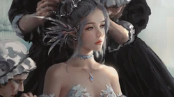插画师wlop作品动漫女性人物插画壁纸图片系列二