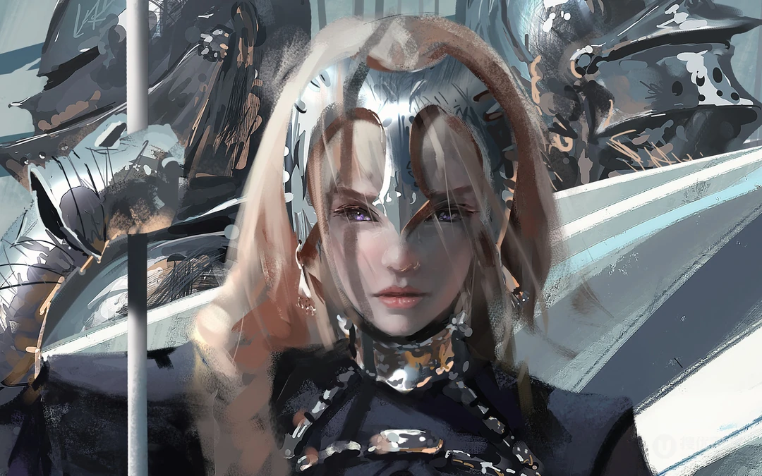 插画师wlop作品动漫女性人物插画壁纸图片系列二