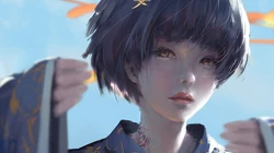 插画师wlop作品动漫女性人物插画壁纸图片系列二