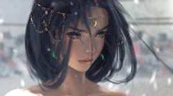 插画师wlop作品动漫女性人物插画壁纸图片系列二