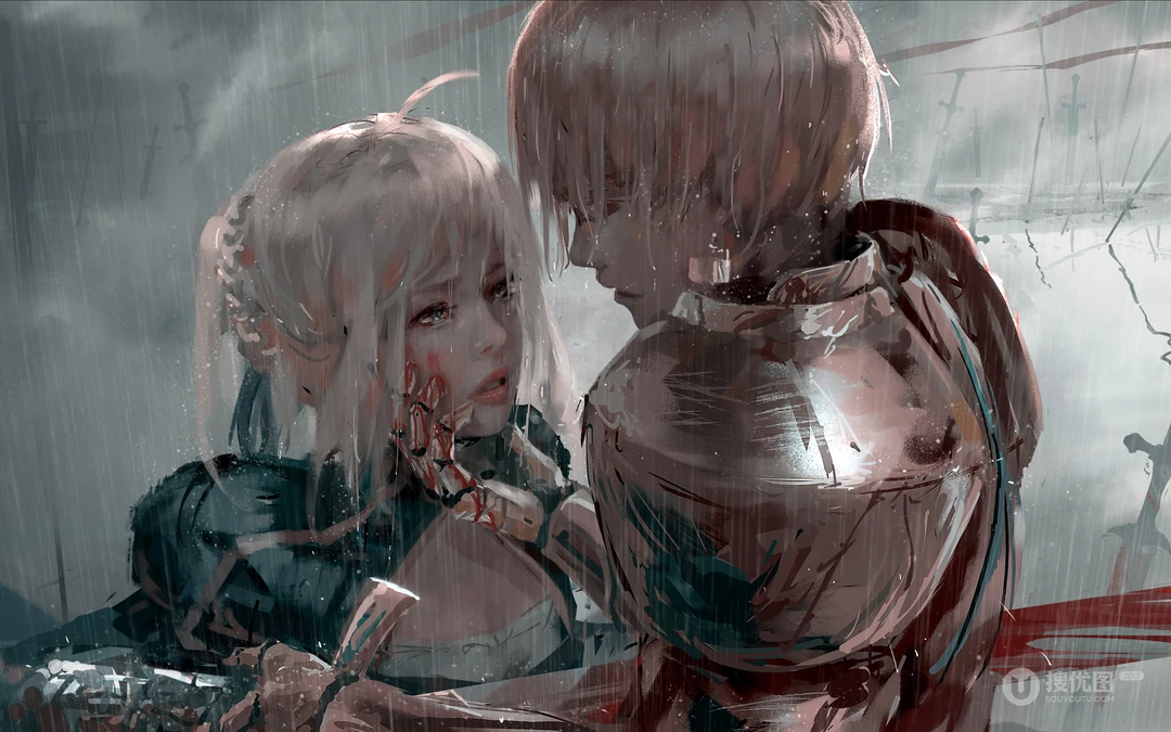 插画画师wlop高清游戏CG人物插画作品系列壁纸图片三