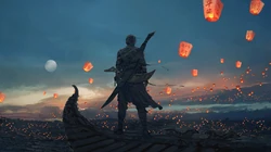 插画画师wlop高清游戏CG人物插画作品系列壁纸图片三