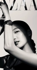 韩国女星金高银《BAZAAR》广告宣传杂志写真图片