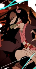 漫画鬼灭之刃高清人物封面插画图片