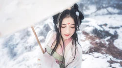中国古风汉服美女写真壁纸系列二
