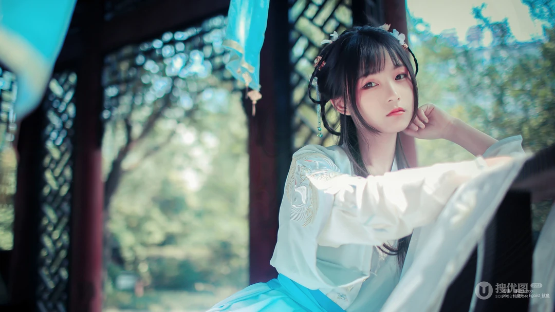 中国古风汉服美女写真壁纸系列二
