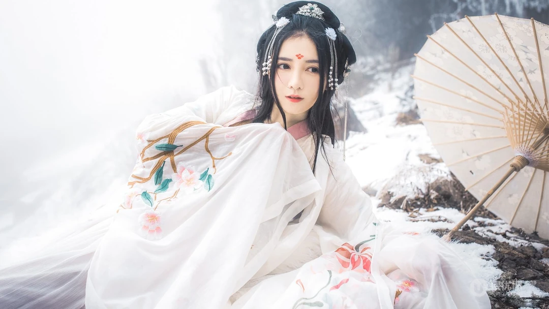 中国古风汉服美女写真壁纸系列二