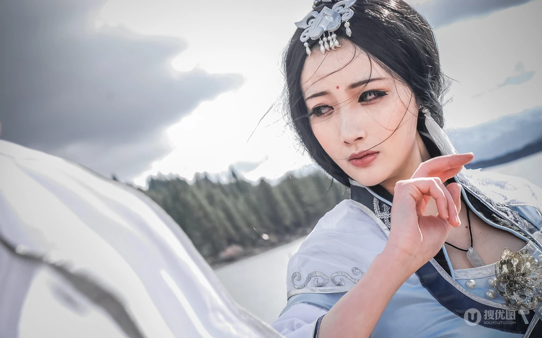 中国古风汉服美女写真壁纸系列二