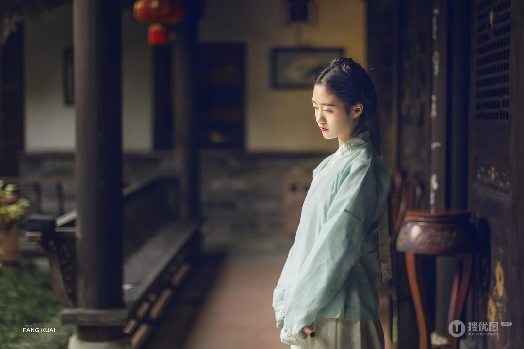 中国古风汉服美女写真壁纸系列二