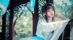 中国古风汉服美女写真壁纸系列二