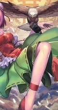 中国风动漫女生插画