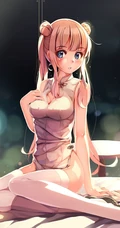 中国风动漫女生插画