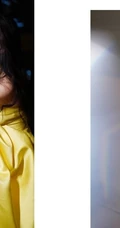 女明星朱珠黄色礼裙长裙礼服出席活动气质图片