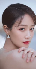 蓝盈莹浅灰轻纱连衣长裙街边小路唯美动人写真图片