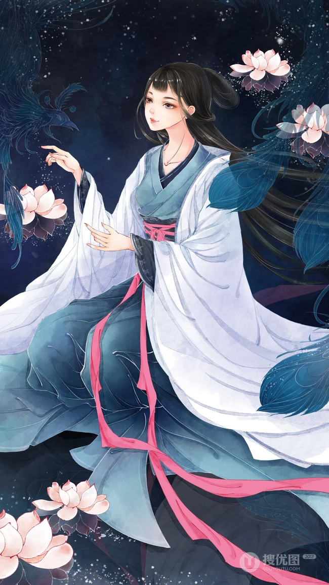 中国风新娘，侠客，汉服动漫美女手机壁纸