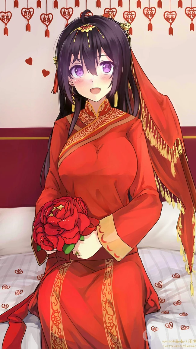 中国风新娘，侠客，汉服动漫美女手机壁纸