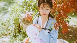古风穿汉服的小姐姐系列壁纸一