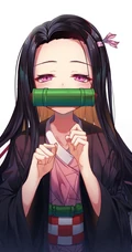 动漫《鬼灭之刃》女主角灶门祢豆子图片