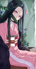 动漫《鬼灭之刃》女主角灶门祢豆子图片
