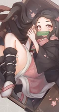 动漫《鬼灭之刃》女主角灶门祢豆子图片