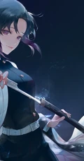 动漫《鬼灭之刃》主角虫柱&middot;蝴蝶忍图片